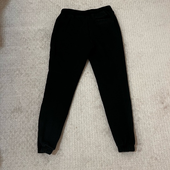 Rue Porter Jogger Sweatpants Black Size Medium - Picture 2 of 3